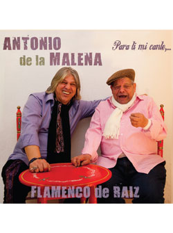 A double album of flamenco singing (cante) by a singer who was awarded best singer of the prestigious Flamenco Festival of Jerez de la Frontera (Spain) three times.