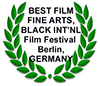 laurel for film festival prize in Berlin, GERMANY